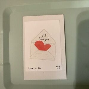 Anastasia Inciardi Mini Print -Love Note